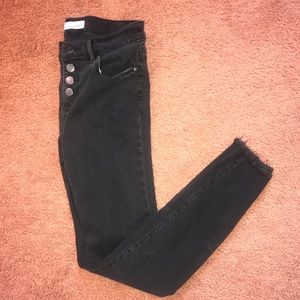 LOFT Button Fly Skinny Jeans | size 2